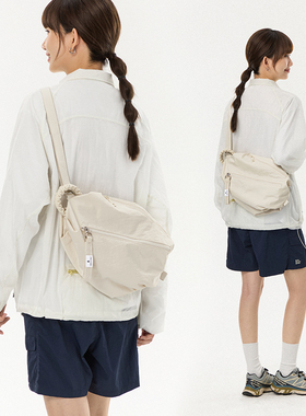 闪潮livebox 斜挎包女饺子包单肩休闲轻便运动健身瑜伽包双肩包包