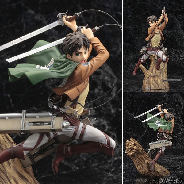 寿屋 ARTFX J 进击的巨人 艾伦 新包装  1/8现货