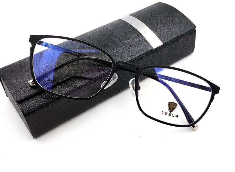 大脸纯钛圆形成品近视韩版眼镜架