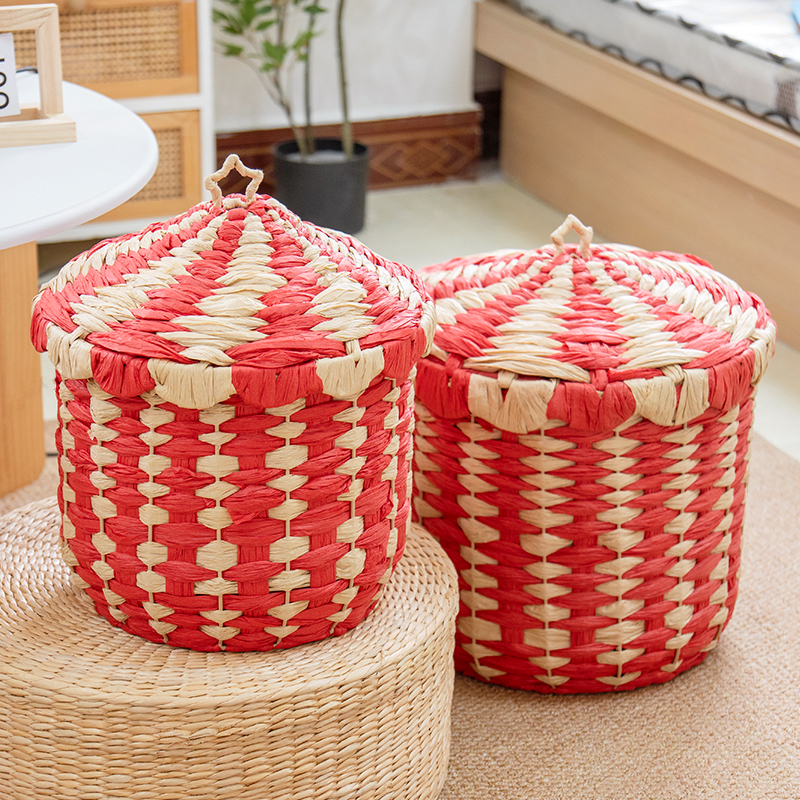 金柳家居加厚纸绳马戏团脏衣桶