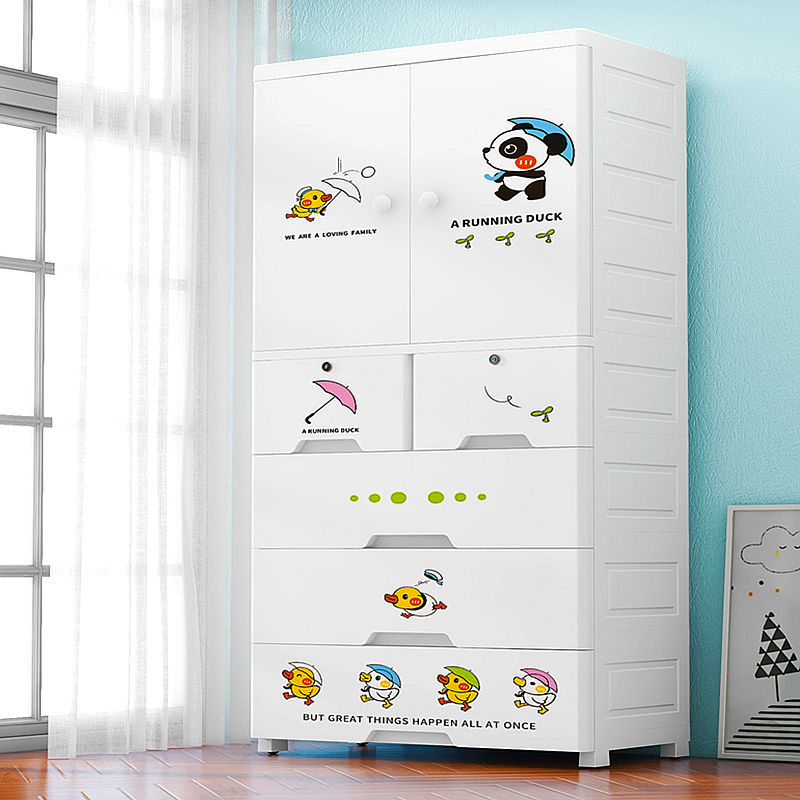 绚乐加厚儿童衣柜卧室