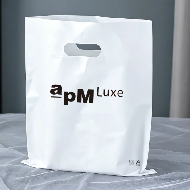 APM LUXE商场韩国服装袋东大门购物礼品袋塑料袋包装袋拎袋100个