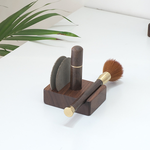 咖啡布粉针清洁术分水网收纳座咖啡器具收纳多功能实用小工具收纳