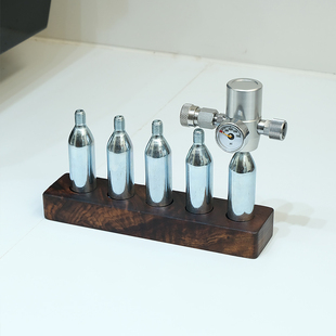 气动咖啡机减压阀二氧化碳co2不锈钢8mm母头16g气瓶阀恒压10bar