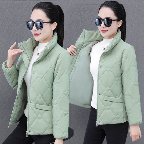 羽绒棉服女冬季新款时尚中老年