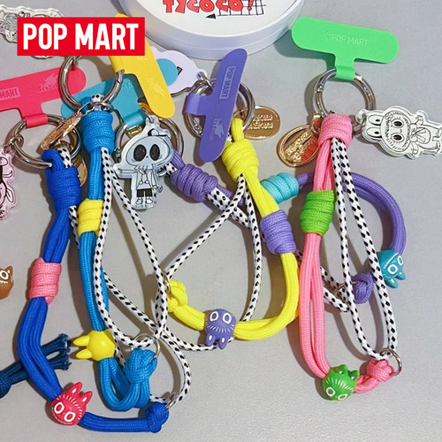 泡泡玛特LABUBU十周年手机挂绳