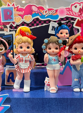 正版letsvan美式复古娃娃辣米盲盒辣妹街区手办女孩礼物公仔摆件