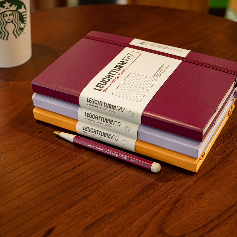 德国灯塔硬封面商务办公笔记本B6
