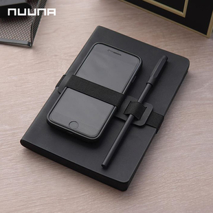 德国进口nuuna笔记本收纳环手机笔整理便携灯塔moleskine本子可用