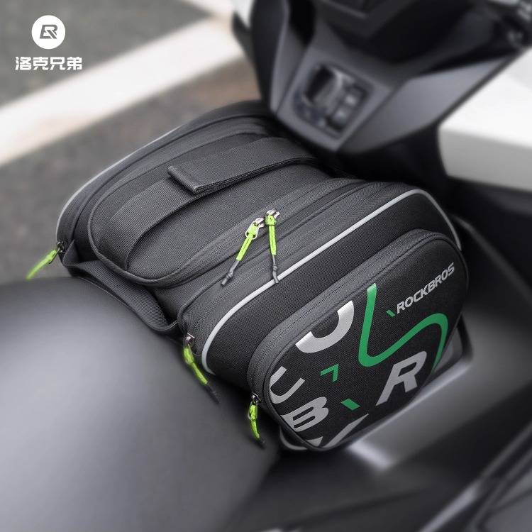 洛克兄弟踏板摩托车油箱包摩旅置物三角龙骨包佛沙XMAX300ADV350