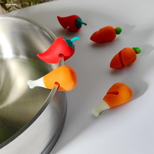 防溢锅盖煲汤硅胶防扑锅煮粥防溢神器厨房小工具汤汁溢出抬高锅盖