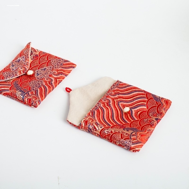 四方盘玩袋锦囊布袋珠宝首饰袋文玩布袋手串袋小福袋佛珠袋子