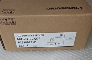 全新原装松下400w伺服驱动器MBDLT25SF 现货