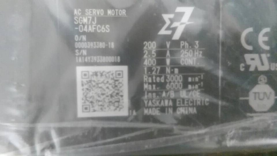 全新原装安川七系750w套装SGM7J-08A7C6S+SGD7S-5R5A00A002