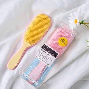 新款tt灵巧梳 英国王妃长柄顺发梳 防打结防静电直发梳便携梳子