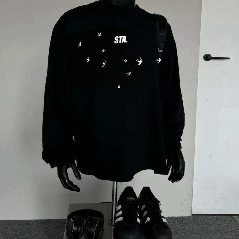 STA.MEDM联名男女情侣款打底衫