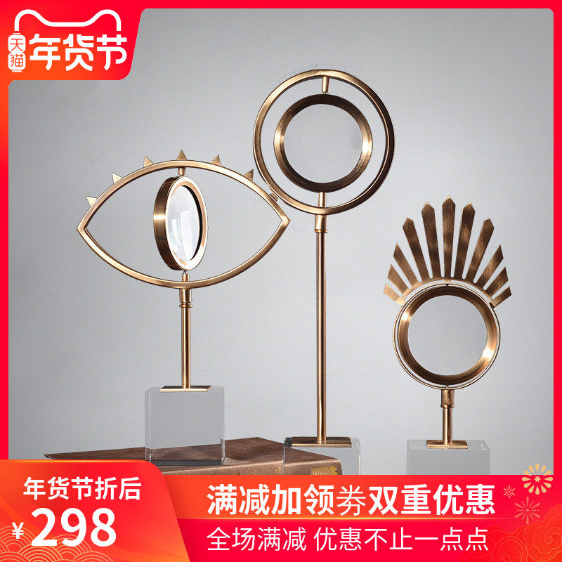 Neoclassical Home Furnishing Open Houses magnifier Decoration a living room Office Study desktop ornament bedroom a decorationin the Home accessories , Decoration  category - from Buy2taobao.com to provide professional Taobao agent buy service