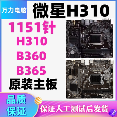 微星H310MPRO-VDHVHL主板