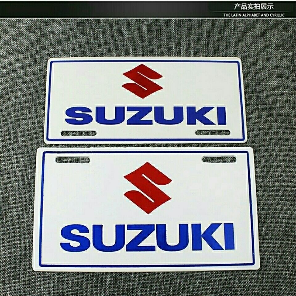 全新不是二手  铃木摩托车铃木车牌 字牌  SUZUKI标牌 摩托车标牌