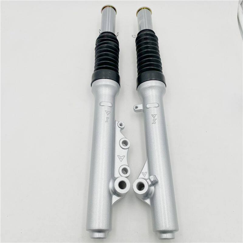 适用摩托车配件 悦星前减震HJ125T-9C/9D/9A减震器前叉避震器总成图片