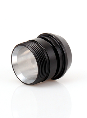 定做SUREFIRE E2C转接环三级硬极氧化兼容螺牙顺滑E1E/E2E/6P配件