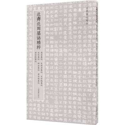 北齐北周墓志精粹上海书画