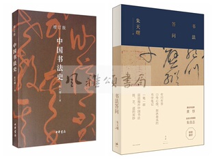 朱天曙作品(全二册):中国书法史增订版+书法答问
