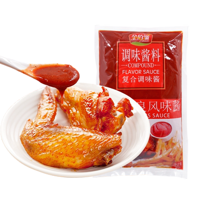 金佰滋奥尔良BBQ烧烤酱1kg黑椒酱