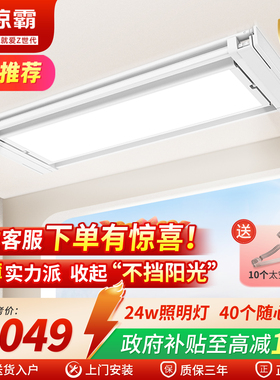 【政府补贴】晾霸电动晾衣架LB08超薄智能晾衣机升降隐藏式晾衣杆