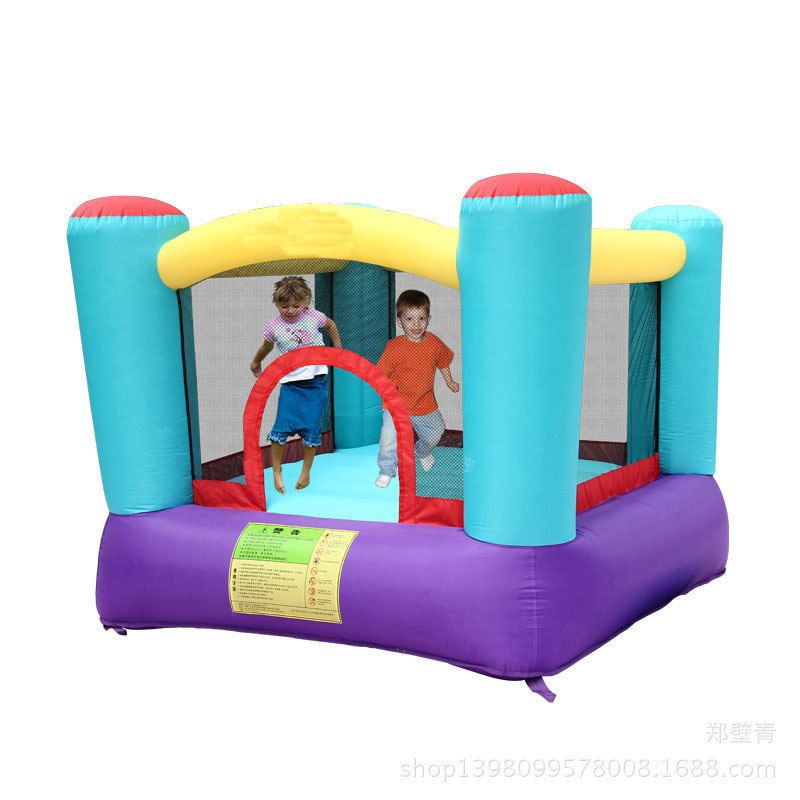 小型儿童游乐园设备 充气蹦蹦床室内乐园气垫跳床户外淘气堡设备