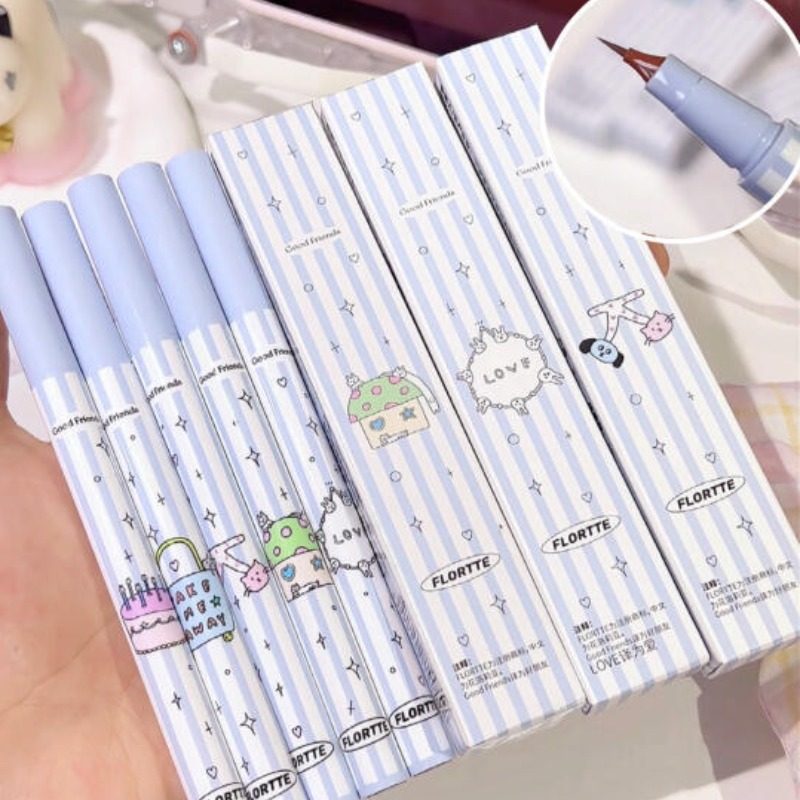 FLORTTE花洛莉亚万向眼线液笔多用旋转笔头极细下眼线笔花落利亚,彩妆/香水/美妆工具,眼线,淘宝优惠券,粉丝福利购,淘宝优惠卷