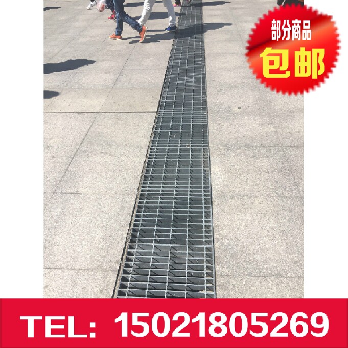 重型洗车房格栅污水格热脚踏板连接网格漏水板镀锌下水道盖子篦子