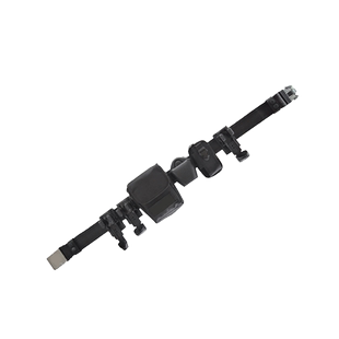 新标塑钢快拔六件套装战术腰带安保执勤快速反应侧开快拆锁旋转套