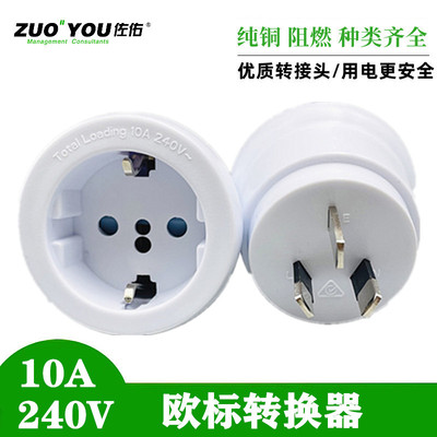 两圆插头国内外电器中国用10A