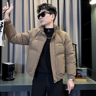 小码立领棉衣男外套矮个子冬季加厚保暖休闲棉服XS号纯色短款棉袄