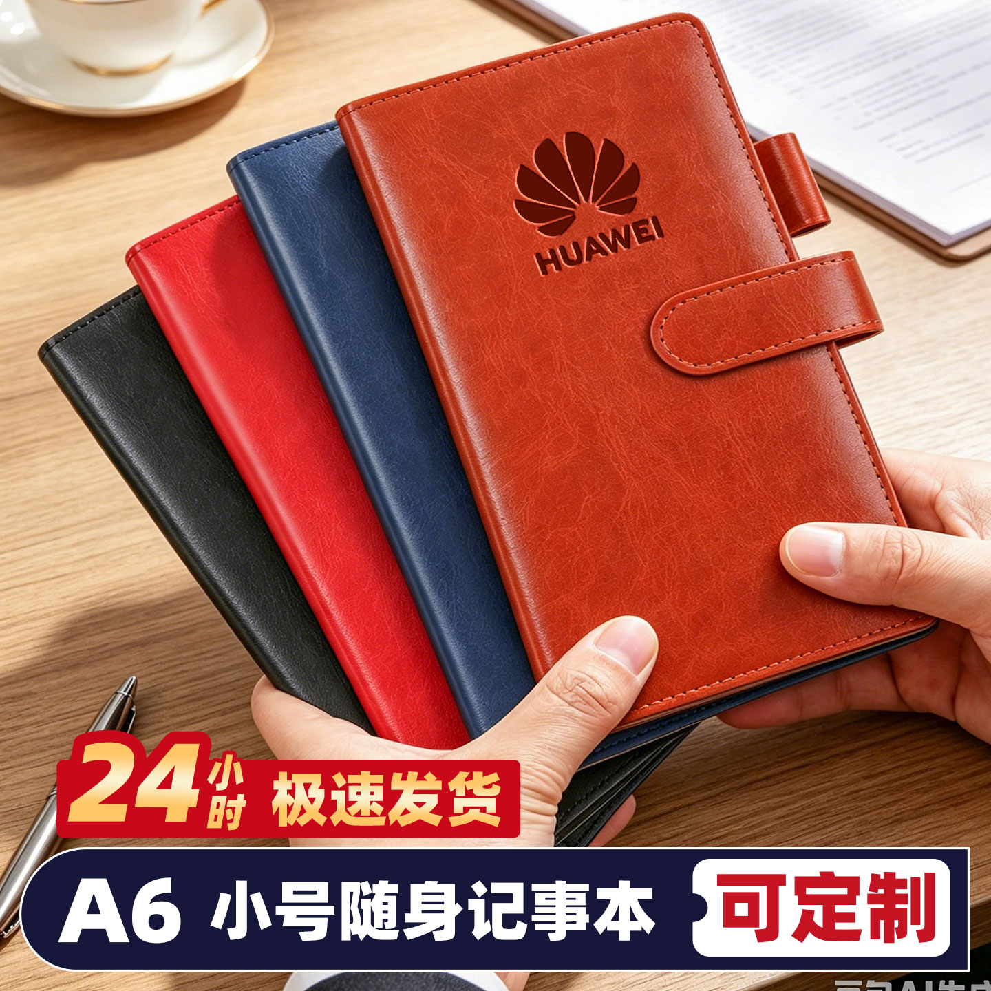 法拉蒙A6随身皮质记事本支持定制图片