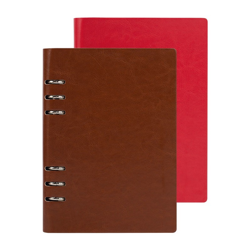 法拉蒙简约活页笔记本子文具加厚记事本商务活页夹环随身日记本子