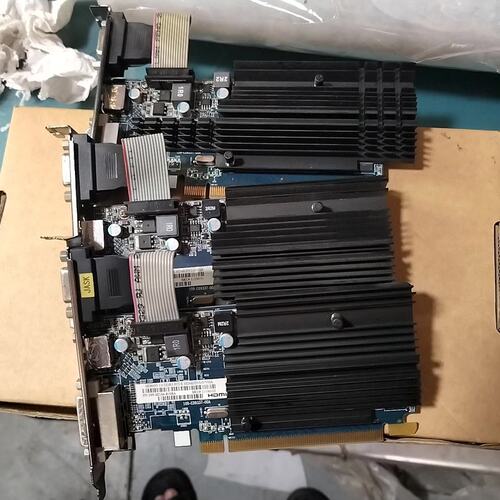 议价HD6450 1g DDR3显卡 数2张，维修