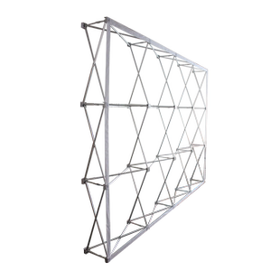 布拉网展架背景墙铝合金折叠弹力布婚庆广告架签名墙签到墙展示架