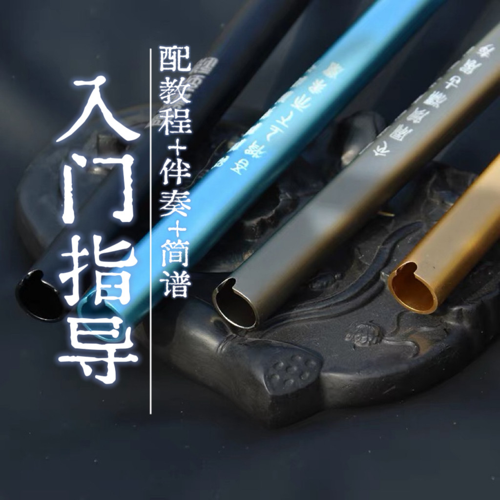 短箫八孔初学专业演奏随身金属箫铝合金入门小洞箫成人王师傅梦兮
