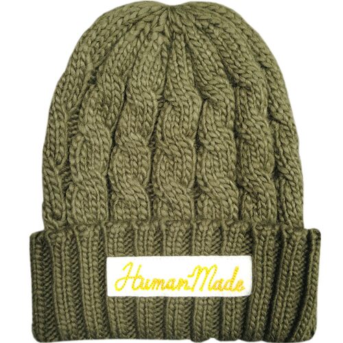 HUMAN MADE NIGO 冷帽 毛线帽 护耳针织帽 复古帽子