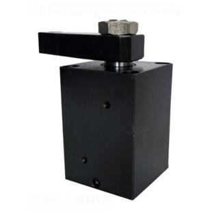 工装 夹具转角下压油缸HSC 63MF调速 M32 HSL方块型油路板式