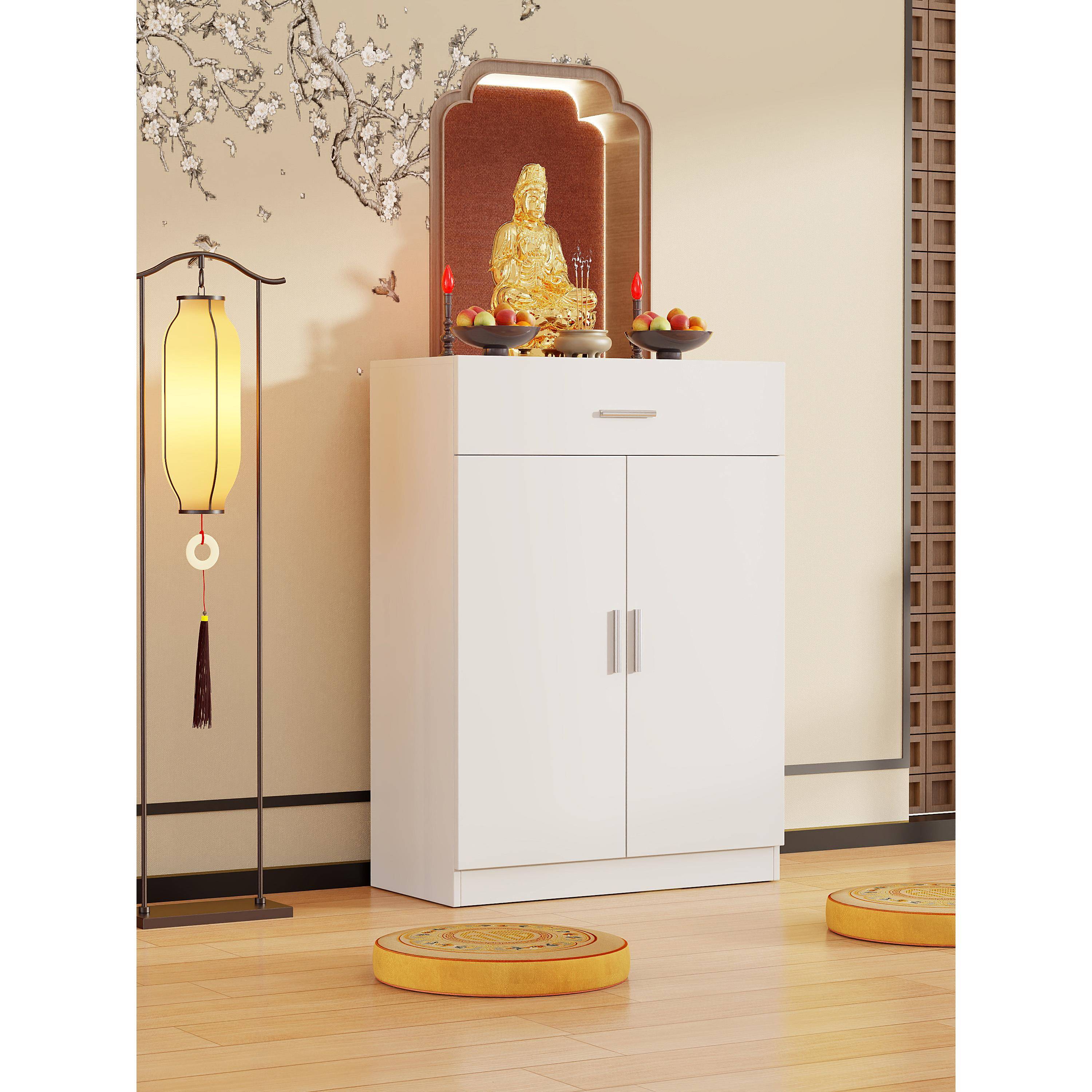 佛龛贡台家用新中式神位贡奉台桌观音供台供桌柜佛台神像柜