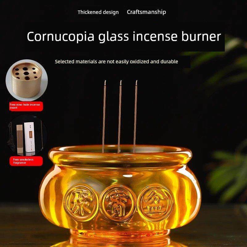 新釉面聚宝盆香炉佛像香炉前的佛香炉室内燃烧香炉茶道插入香炉财,节庆用品/礼品,节日装扮用品,淘宝优惠券,粉丝福利购,淘宝优惠卷