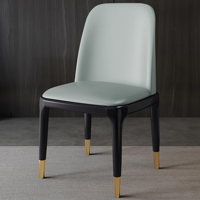 北欧实木餐椅餐桌椅凳子高级感酒店咖啡厅休闲椅靠背椅子