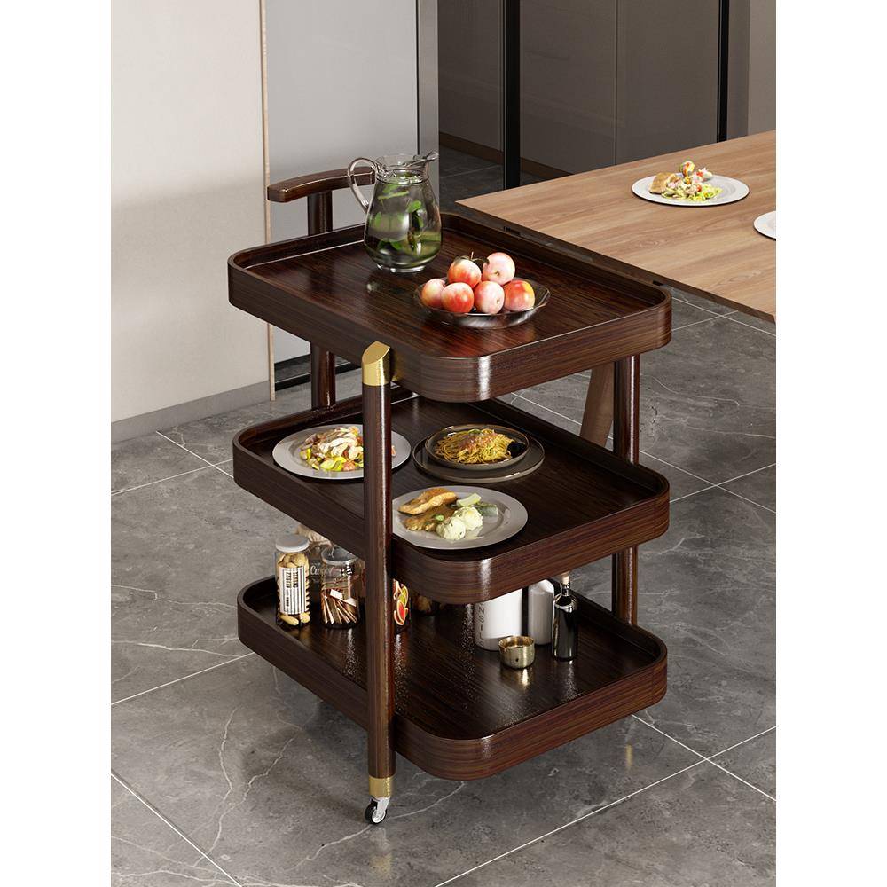 可移动餐车茶水小推车沙发边几角几置物架侧边柜小茶几茶台边桌子
