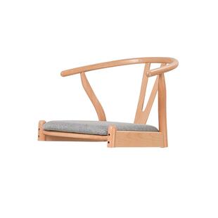 椅子日料店椅子凳 和室椅y椅和室椅实木扶手矮款 中式 榻榻米椅日式