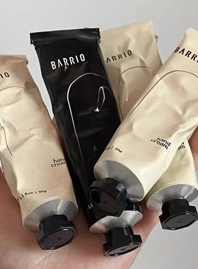 BARRIO巴莉奥护手霜女滋润保湿补水巴里奥香水黑色膏体