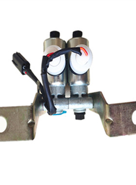 原装东风天龙天锦华神汽车电磁气阀总成双联电磁阀3754020-KD100