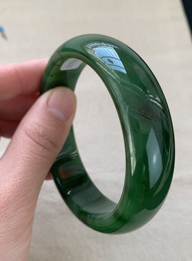 天然证书和田玉手镯